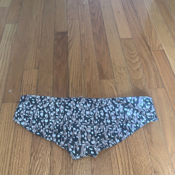 BLUE ATHLETICA Swim Bikini Bottoms Size XL Cheetah Print Brown Black White - Picture 3 of 8